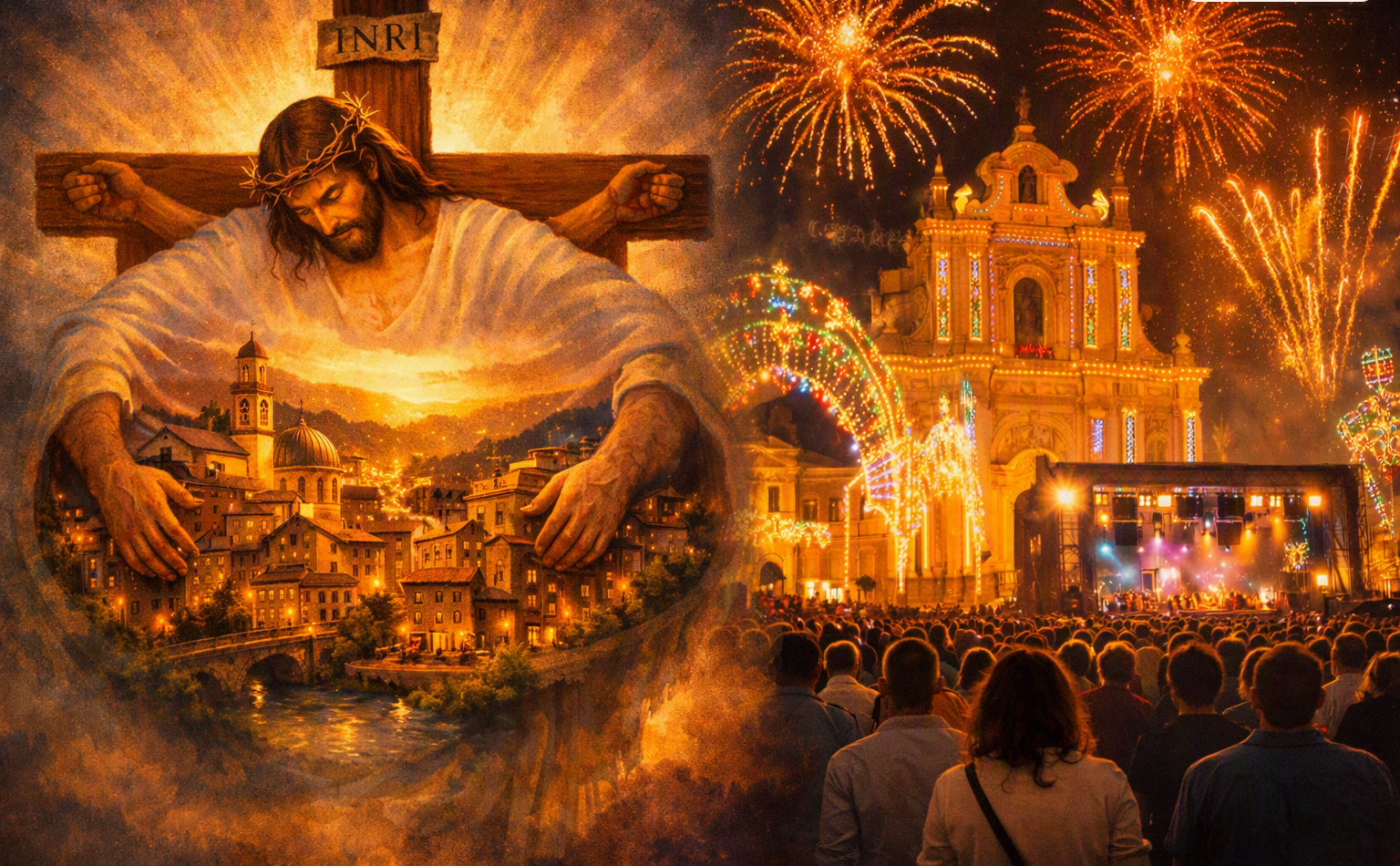 festa gesù luminarie