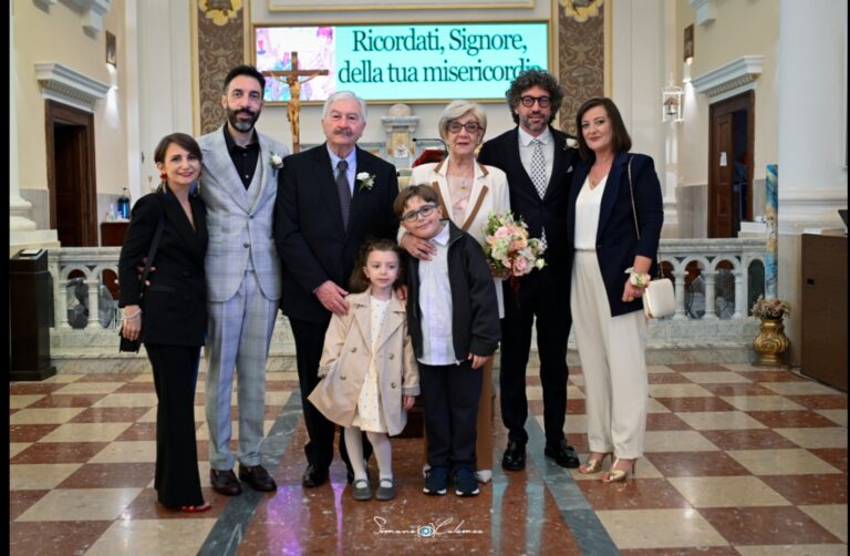 Nozze d’oro per Antonio e Filomena: cinquant’anni di amore coniugale